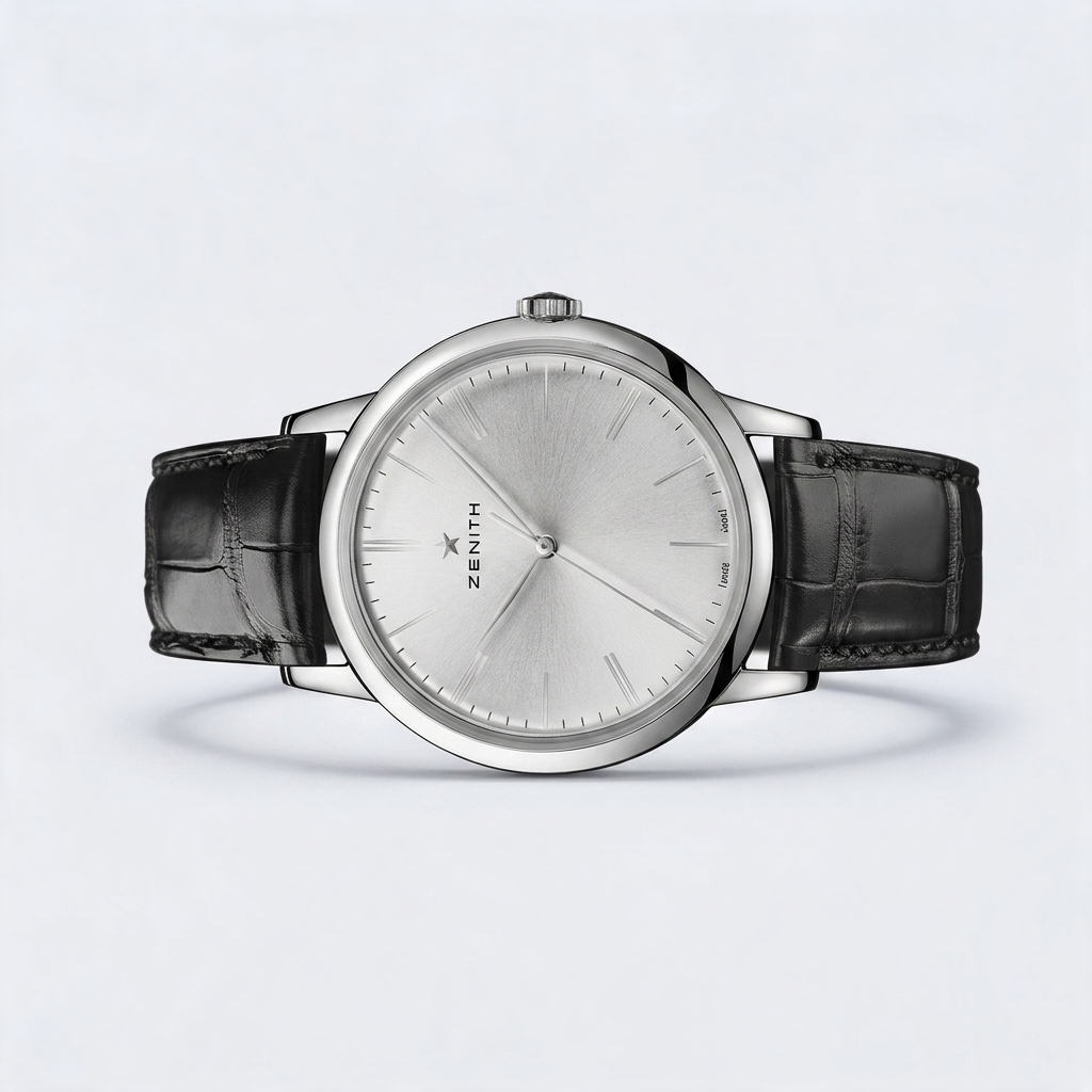 Elite Classic Alligator Steel Watch | WatchWired.com